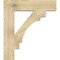 Ekena Millwork Merced Block Rough Sawn Bracket, Douglas Fir, 6"W x 30"D x 34"H BKT06X30X34MRC05RDF - alternate 2
